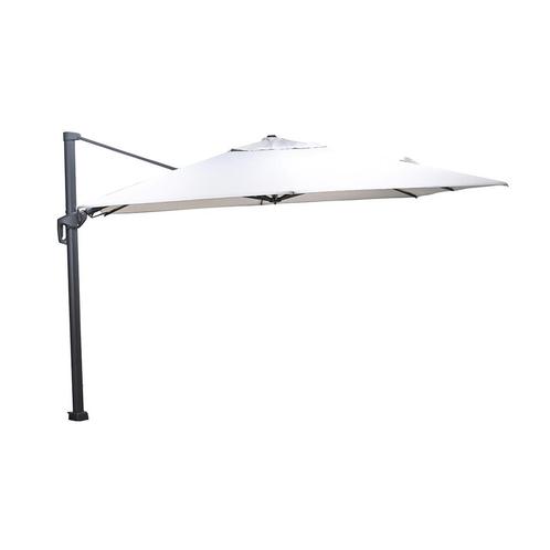 Garden Impressions Hawaii Big Pole II zweefparasol 350x350, Tuin en Terras, Partytenten, Verzenden