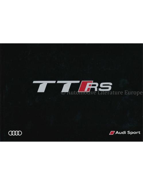 2016 AUDI TT RS HARDCOVER BROCHURE DUITS, Boeken, Auto's | Folders en Tijdschriften, Audi