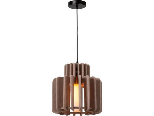 Lucide ROLLO - Hanglamp - 1xE27 - Taupe, Huis en Inrichting, Woonaccessoires | Overige, Nieuw, Verzenden