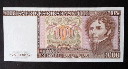 Zweden. - 1000 Kronor 1977 - Pick 55a (Zonder Minimumprijs), Postzegels en Munten, Munten | Nederland