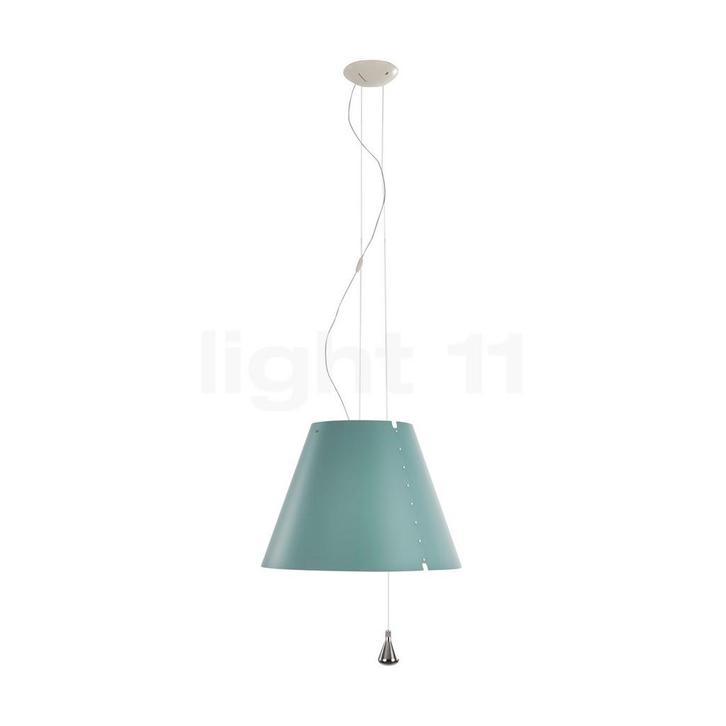 Luceplan Costanza Hanglamp, lampenkap turquoise - ø¸40 cm, Huis en Inrichting, Lampen | Hanglampen, Nieuw, Verzenden