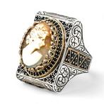 Zonder Minimumprijs - Shell Cameo | Handmade Jewelry - Ring, Sieraden, Tassen en Uiterlijk, Antieke sieraden