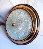 Plafondlamp - Kristalhelder scherm met bubbels - cristal en