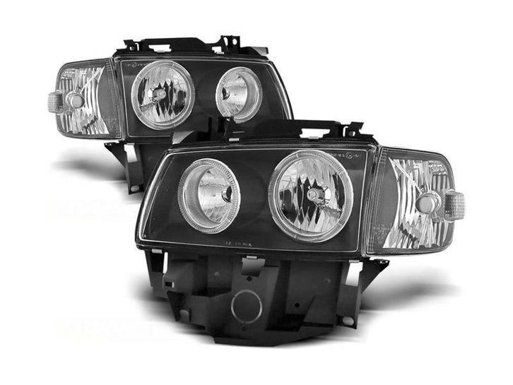 LED Angel Eyes koplamp units geschikt voor VW T4, Auto-onderdelen, Verlichting, Nieuw, Volkswagen, Verzenden