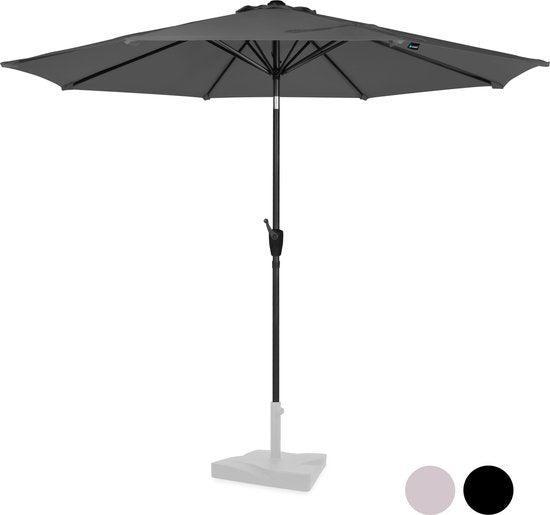 2dekans | VONROC Premium Stokparasol Recanati Ø300cm – Incl., Doe-het-zelf en Verbouw, Gereedschap | Overige machines, Zo goed als nieuw
