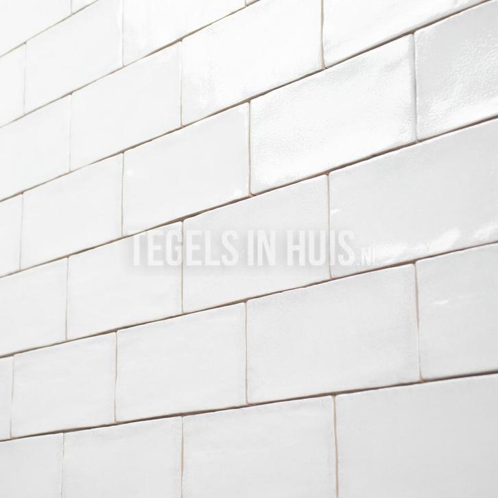 Wandtegel handvorm altea wit 7.5x15 wandtegel, Doe-het-zelf en Verbouw, Tegels, Wandtegels, Nieuw, 10 m² of meer, Keramiek, Ophalen