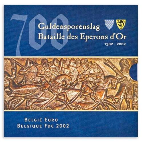 België BU Set 2002 - Guldensporenslag, Postzegels en Munten, Munten | België, Verzenden