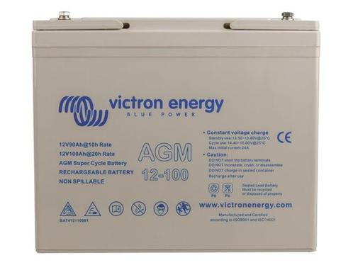 Victron AGM Super Cycle 12V/100Ah, Watersport en Boten, Navigatiemiddelen en Scheepselektronica, Ophalen of Verzenden