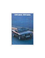 1987 BMW 3 SERIE CABRIO BROCHURE DUITS, Nieuw, BMW, Author