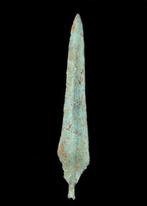 Bronstijd Brons Spearhead met ingekerfde versiering (Zonder, Antiek en Kunst