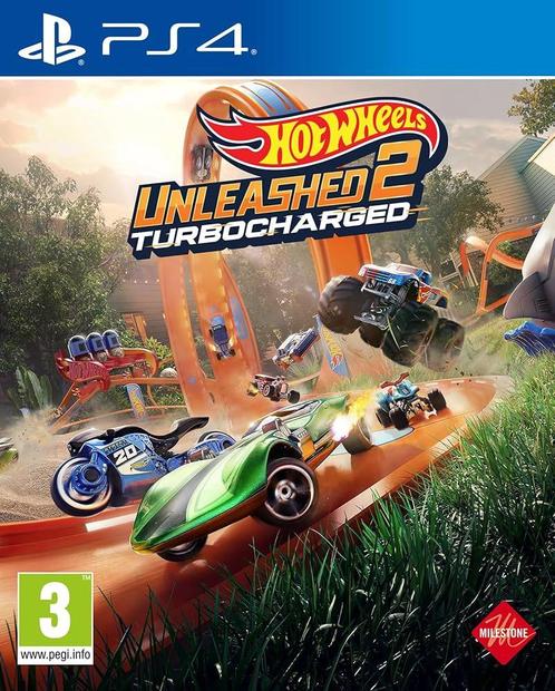 Hot Wheels Unleashed 2 Turbocharged-Standaard (PlayStation, Spelcomputers en Games, Games | Sony PlayStation 4, Nieuw, Ophalen of Verzenden