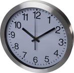 2dekans | Perel Wandklok, rond, analoog, 30 cm,, Ophalen of Verzenden, Zo goed als nieuw