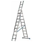 Maxall Reform Ladder Basic Line 3-delig recht 7,80m, Doe-het-zelf en Verbouw, Ladders en Trappen, Ophalen of Verzenden, Nieuw