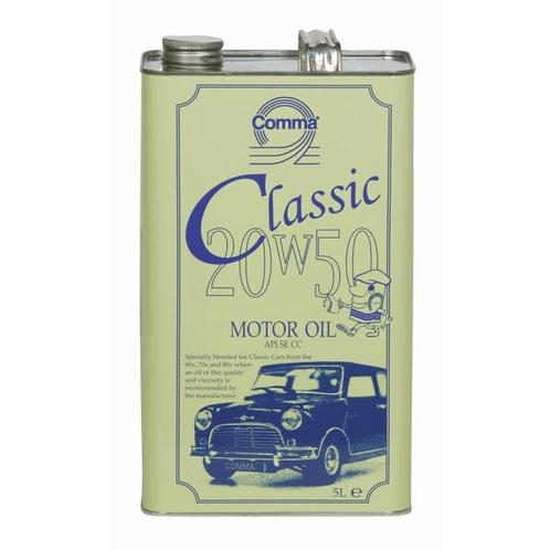 Comma Classic Motor olie 20W50 5 Liter (SALE), Auto diversen, Autogereedschap, Nieuw, Verzenden