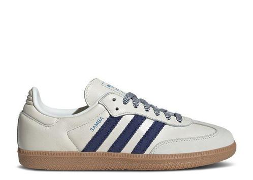 Adidas Samba Off White Dark Blue (Sneakers, Schoenen), Kleding | Heren, Schoenen, Sneakers of Gympen, Nieuw, Verzenden