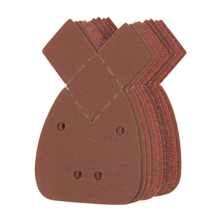 Silverline Delta schuurvellen - aluminiumoxide - klittenb..., Doe-het-zelf en Verbouw, Gereedschap | Schuurmachines, Nieuw, Ophalen of Verzenden