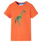 vidaXL Kindershirt 104 feloranje, Verzenden, Nieuw