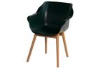 Hartman Sophie Studio dining armstoel - Night Green - Teak, Tuin en Terras, Tuinstoelen, Verzenden, Nieuw, Overige materialen