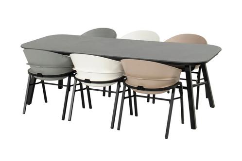 Hartman Tubb verstelbare tuinset 240x100 cm. (7-delig) -, Tuin en Terras, Tuinsets en Loungesets, Tuinset, Nieuw, Kunststof, Verzenden