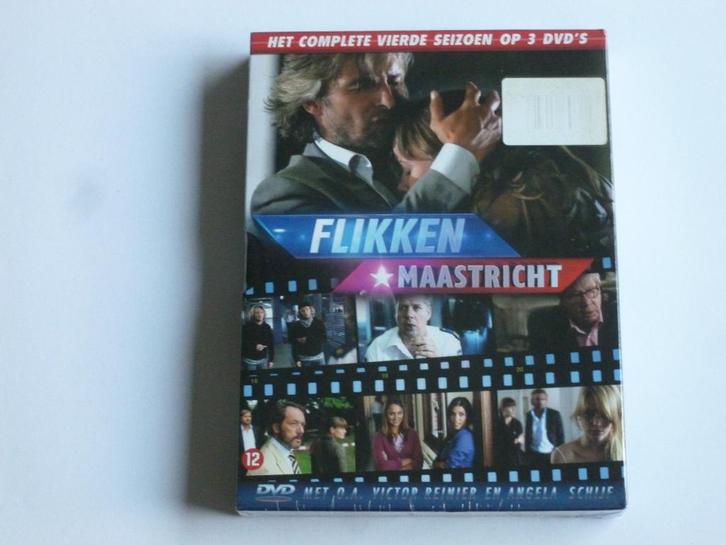 Flikken Maastricht - Seizoen 4 (3 DVD) Nieuw, Cd's en Dvd's, Dvd's | Tv en Series, Zo goed als nieuw, Verzenden