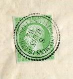 Frankrijk 1862 - Schitterende en zeldzame aankondiging van, Postzegels en Munten, Gestempeld