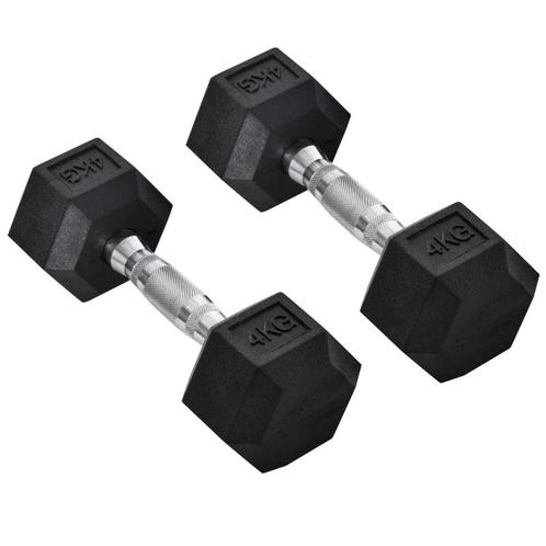 TRUUSK Hexagon Dumbbells Set Van 2 Gietijzeren Dumbbells Set, Sport en Fitness, Fitnessmaterialen, Nieuw, Verzenden
