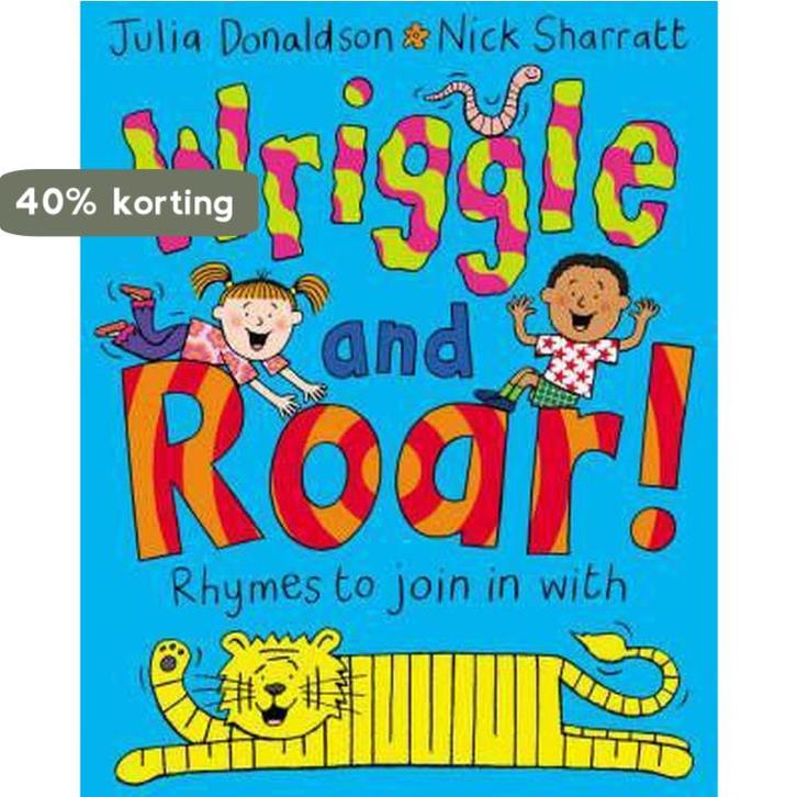 Wriggle And Roar! 9781405021661 Julia Donaldson, Boeken, Taal | Engels, Gelezen, Verzenden