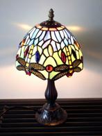Fraaie Tiffany tafellamp kleur Blauw met groen in Art, Antiek en Kunst