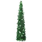 vidaXL Kunstkerstboom pop-up 150 cm PET groen, Diversen, Kerst, Verzenden, Nieuw