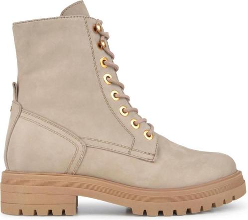 PS Poelman - maat 38- Dames - MINK Suède Leren Nubuck Veter, Kleding | Dames, Schoenen, Verzenden