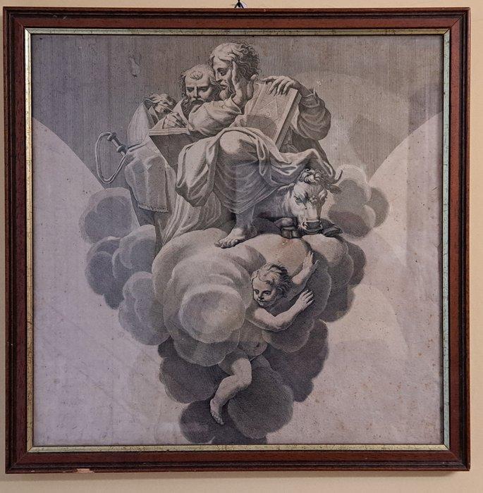 Antonio Correggio, after - Lodovico Cardi, after - fra, Antiek en Kunst, Antiek | Overige Antiek