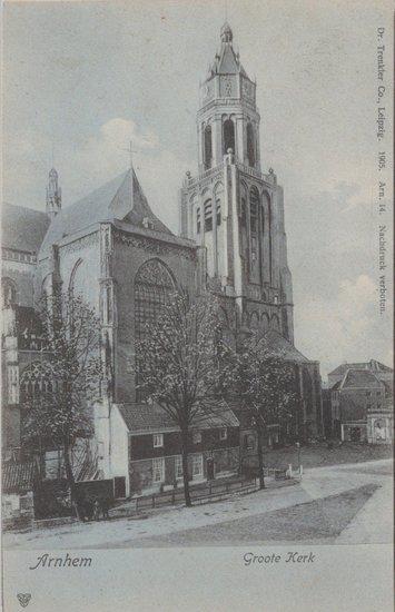 ARNHEM - Groote Kerk, Verzamelen, Ansichtkaarten | Nederland, Verzenden