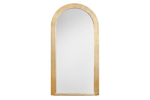 Muurspiegel ART DECO 160cm goud - 44678, Huis en Inrichting, Woonaccessoires | Spiegels, Ophalen of Verzenden