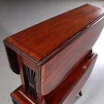 dubbele Sutherland table ca 1900  mahonie satijn- en palmho, Antiek en Kunst, Ophalen of Verzenden