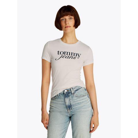 TOMMY JEANS T-shirt met logoprint op borsthoogte, Kleding | Dames, T-shirts, Nieuw, Verzenden