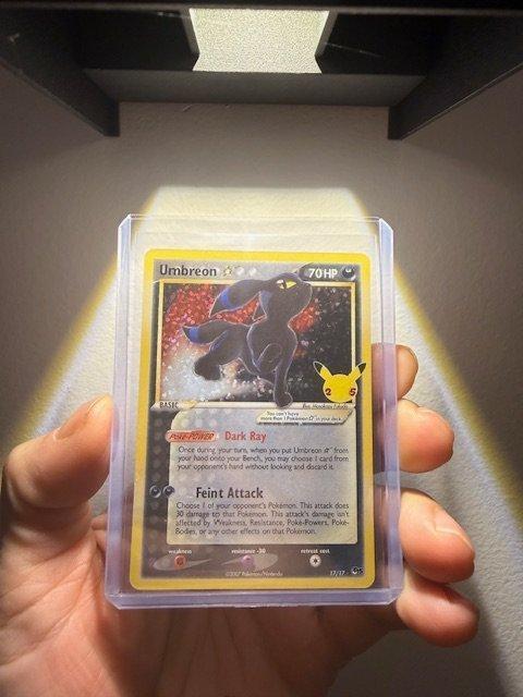 Pokémon - 1 Card - Umbreon 17/17, Hobby en Vrije tijd, Verzamelkaartspellen | Pokémon
