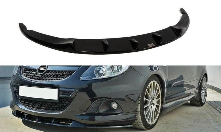 Voorspoiler Opel Corsa D OPC/VXR Maxton Design glans zwart, Auto-onderdelen, Carrosserie en Plaatwerk, Ophalen of Verzenden