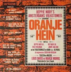 10 Inch - Beppie Nooys Amsterdams Volkstoneel - Oranje Hein, Cd's en Dvd's, Vinyl Singles, Zo goed als nieuw, Verzenden
