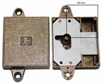 Meubelslot 30 mm links brons, Doe-het-zelf en Verbouw, Hang- en Sluitwerk, Ophalen of Verzenden, Nieuw