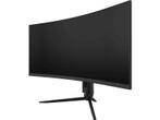Peaq - UWQHD  Monitor - 34 inch, Computers en Software, Monitoren, Verzenden, Curved, VA, Nieuw
