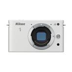 Nikon 1 J2 Systeemcamera Body - Wit (In doos), Verzenden, Zo goed als nieuw