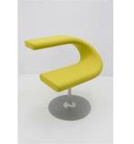 Bla Station fauteuil - neon groene stoffering - draaibaar, Werkplek, Ophalen of Verzenden, Gebruikt, Overige typen