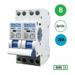 Gacia installatieautomaat Kookgroep 2P+2N B20 6KA -, Ophalen of Verzenden, Nieuw