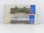 Roco H0 - 66871/66814 - Modeltrein goederenwagon (2) - Twee, Hobby en Vrije tijd, Modeltreinen | H0, Nieuw