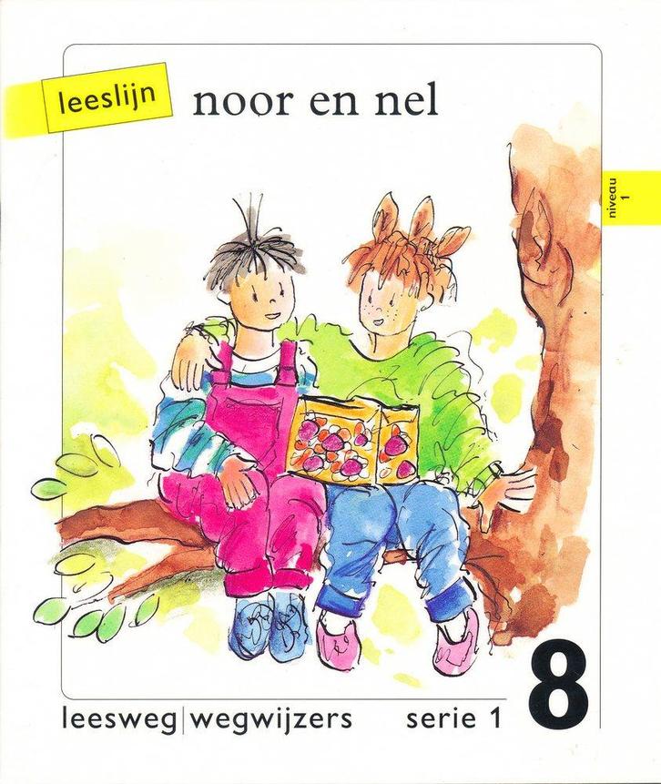 Leeslijn versie1 wegwijzers serie 1 deel 8 Noor en Nel, Boeken, Schoolboeken, Nieuw, Verzenden