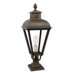 Vondel Sokkellamp Brons Tuinverlichting, Overige materialen, Verzenden, Staande lamp, Nieuw