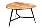 Massief houten salontafel BEAUTY BY NATURE 60cm acacia, Ophalen of Verzenden, Nieuw