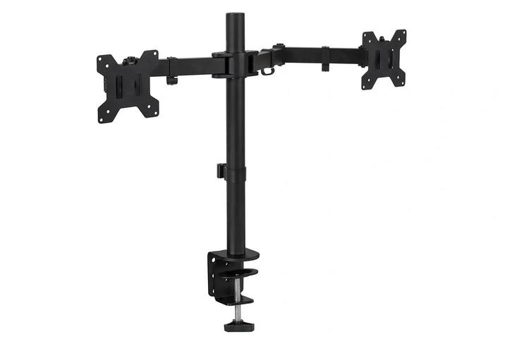 Equip 650115 Monitorbeugel voor 2 schermen tot 27 inch, Computers en Software, Monitoren, Nieuw, Ophalen of Verzenden