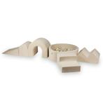 Foam speelset beige– 6-delig softplay klimtoestel met bal., Ophalen of Verzenden, Nieuw