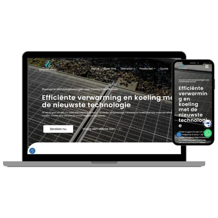 Website/shop laten maken - 399 euro - binnen 7 dagen online!, Diensten en Vakmensen, Webdesigners en Hosting, Domeinregistratie